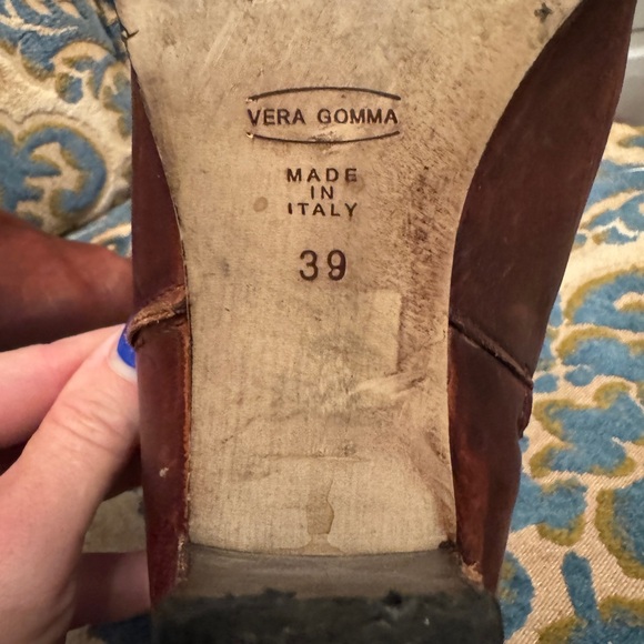 Designer Rubino beautiful soft leather brown cowboy boots - don’t miss this! - Picture 4 of 6